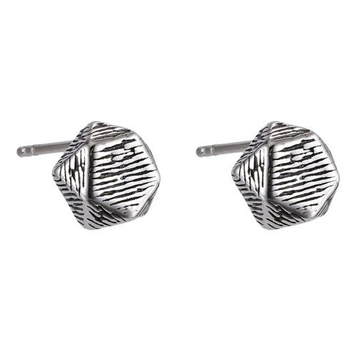 Moderné náušnice kôstky chirurgická oceľ ESS843