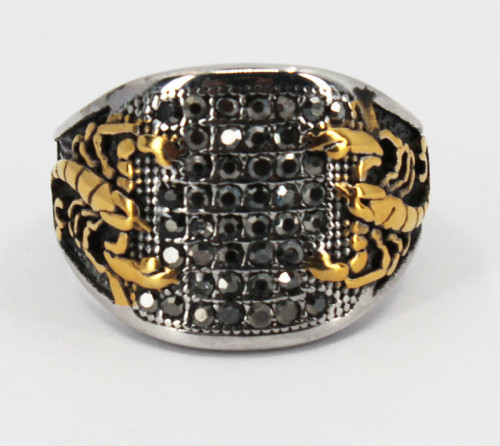 Pečatný prsteň z chirurgickej ocele WJHZ1839