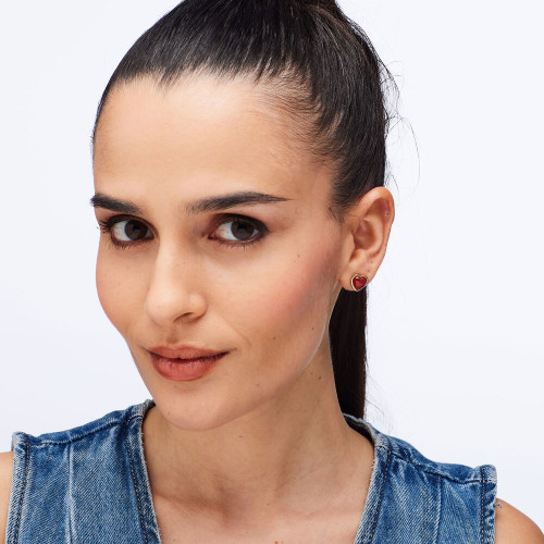 Náušnice kôstky s achátom Brosway ESSENTIAL BNL145