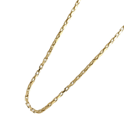 Zlatý náhrdelník z chirurgickej ocele MNSS48GD