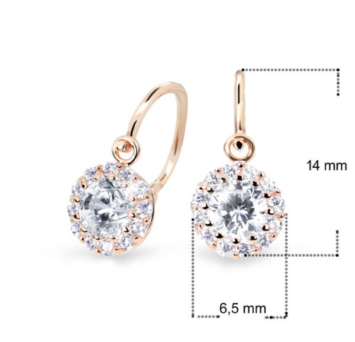 Náušnice pre deti zlaté Cutie Jewellery C2745R