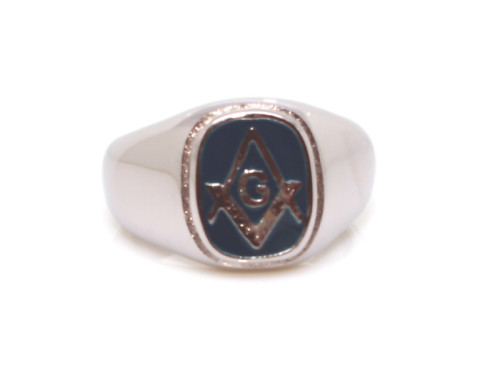 Pánsky oceľový prsteň WJHZ44-Slobodní slobodomurári