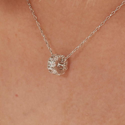 Korálik so zirkónmi Brosway Fancy Infinite White FIW01