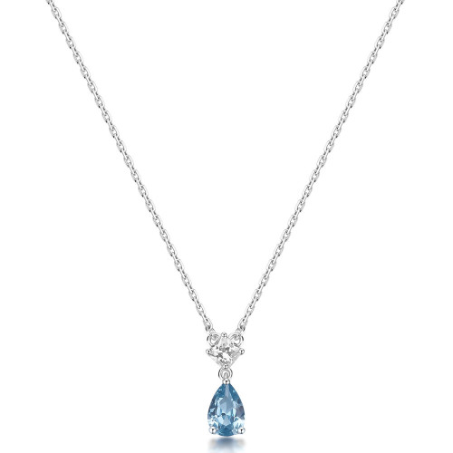 Luxusný náhrdelník Brosway Fancy Cloud Light Blue FCL109