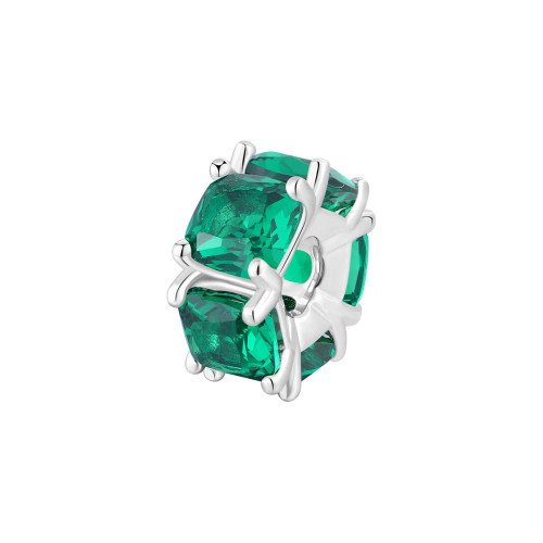 Strieborná korálka na retiazku Brosway Fancy Life Green FLG03