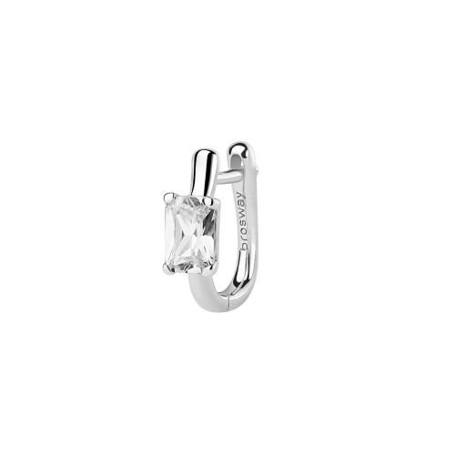 Náušnice so zirkónom Brosway Fancy Infinite White FIW11
