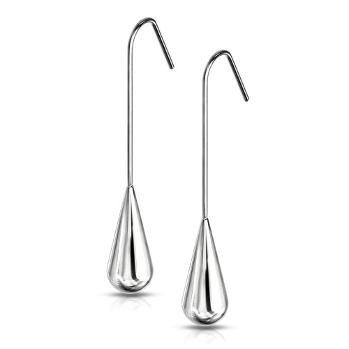 Extravagantné oceľové náušnice 3590-Steel