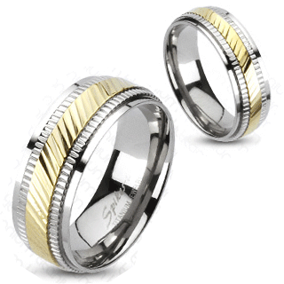 Titanový prsten Spikes 3137