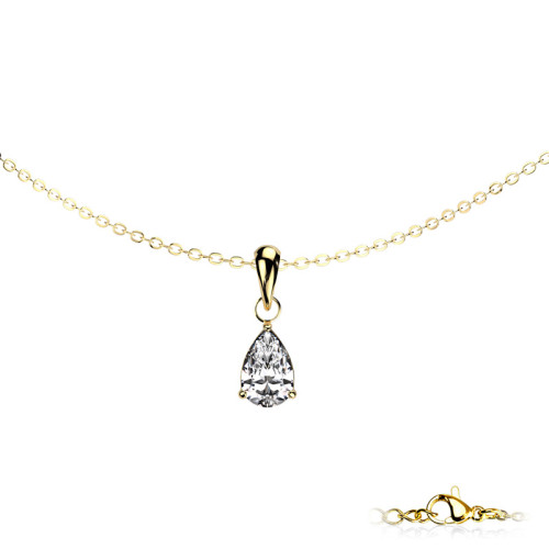 Náhrdelník so zirkónom 1574-ST