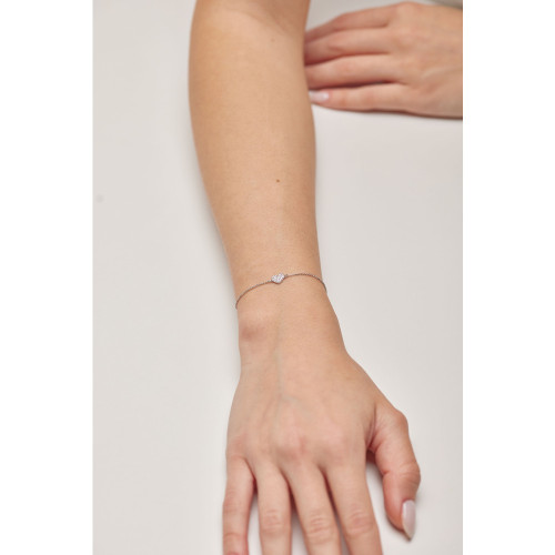 Jemný náramok Brosway Fancy Infinite White FIW140