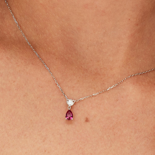 Brosway náhrdelník Fancy Passion Ruby FPR111