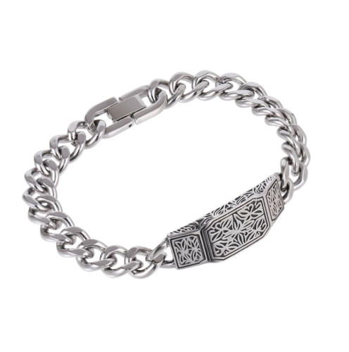 Pánsky oceľový náramok BSS1060