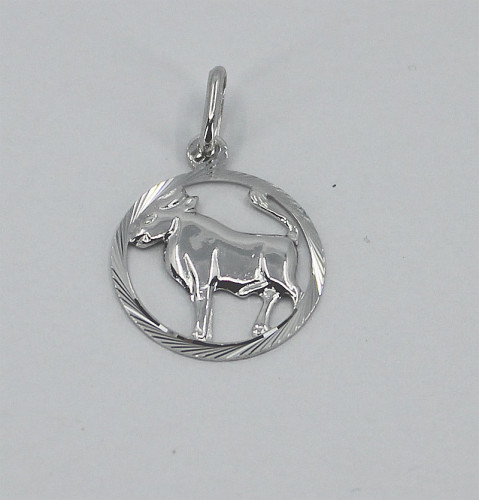 Strieborný prívesok so znamením Býk 3035740011