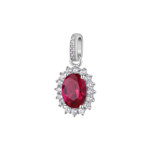 Strieborný prívesok Brosway Fancy Passion Ruby FPR13