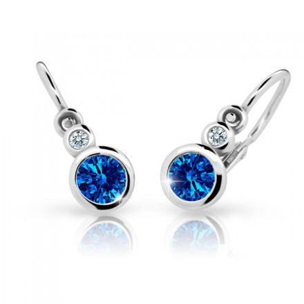 Detské naušničky C1984B-Dark Blue