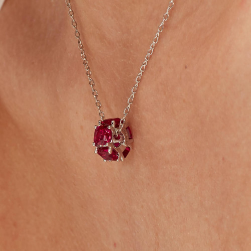 Korálik so zirkónmi Brosway Fancy Passion Ruby FPR03