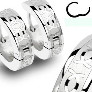 Náušnice z chirurgickej ocele 002