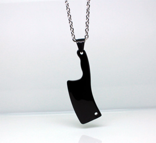 Prívesok sekáčik na mäso + retiazka WJHC98BC