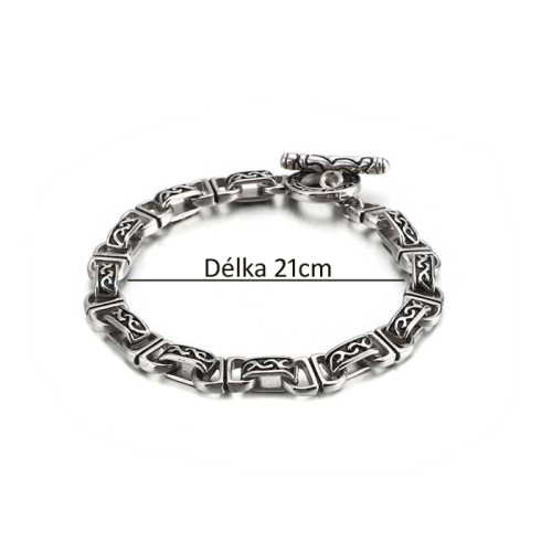 Oceľový náramok WJHB468-1