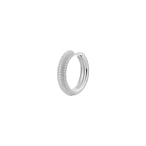 Strieborná náušnica Brosway Fancy Infinite White FIW127