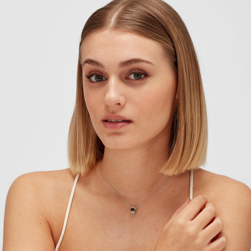 Strieborný korálik Brosway Fancy Mistery Black FMB02