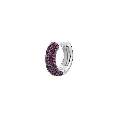 Strieborná náušnica so zirkónmi Brosway Fancy Passion Ruby FPR124- 1 Ks