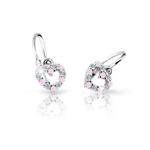 Náušnice pre deti zlate Cutie Jewellery C2157B-Pink