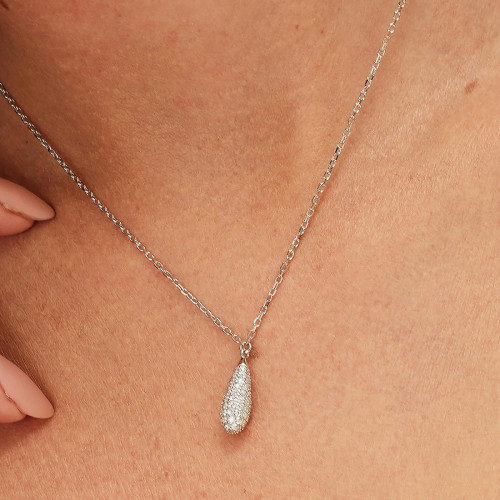 Jemný náhrdelník Brosway Fancy Infinite White FIW123