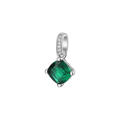 Strieborný prívesok so zirkónmi Brosway Fancy Life Green FLG15
