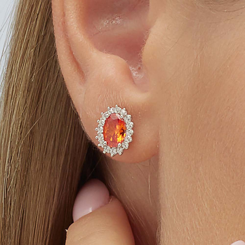 Náušnice so zirkonmi Brosway Fancy Orange FVO11