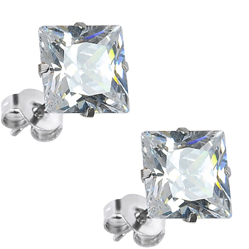 Oceľové náušnice SQ