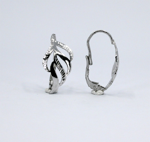 Strieborné visiace náušnice 310762003