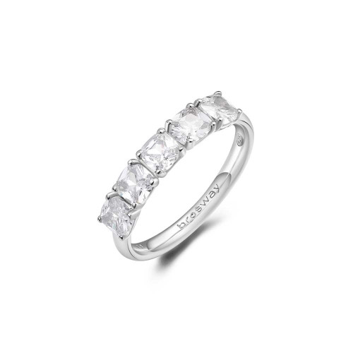 Dámsky strieborný prsteň Brosway Fancy Infinite White FIW25