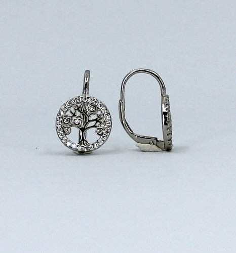 Strieborné náušnice strom života 307924009