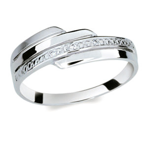 Strieborný prsteň so zirkónmi 1844