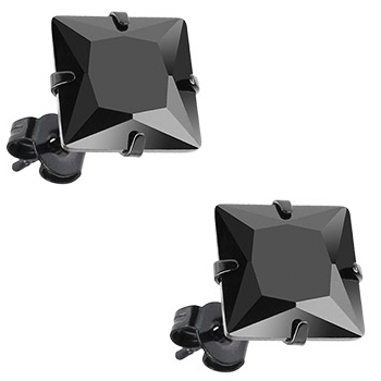 Oceľové náušnice SESQK