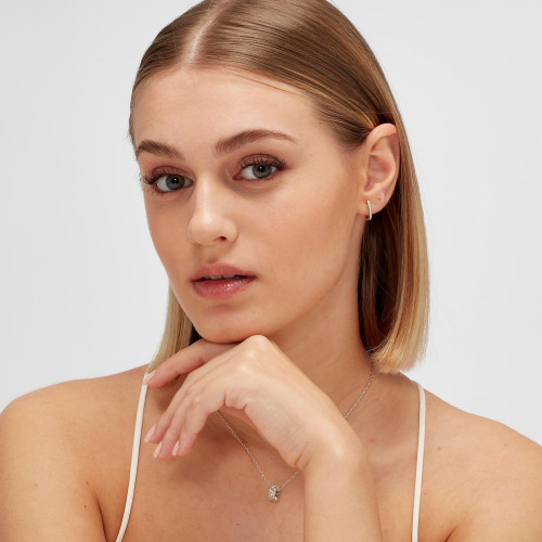 Dámska náušnica Brosway Fancy Infinite White FIW10