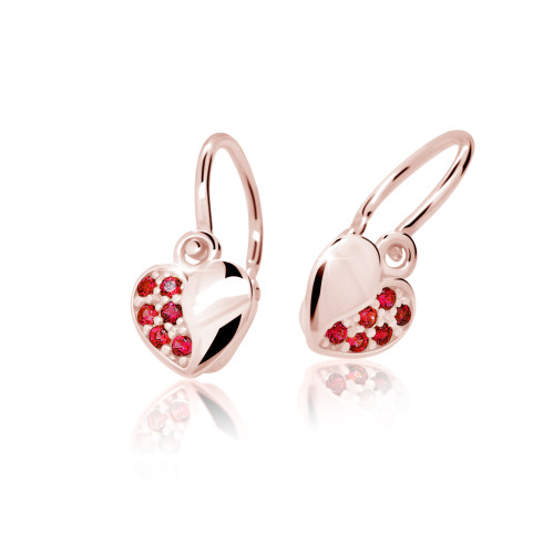 Detské náušnice Cutie Jewellery C2160R-Red