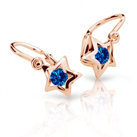 Náušnice pre babatko Cutie Jewellery C1942R-Dark Blue