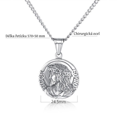 Přívěsek Ježíš Kristus JCFGX1402