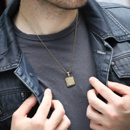 Prívesok keltský kríž z chirurgickej ocele PSS1180