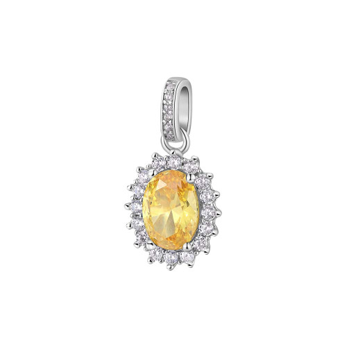 Prívesok so zirkónmi Brosway Fancy Energy Yellow FEY04
