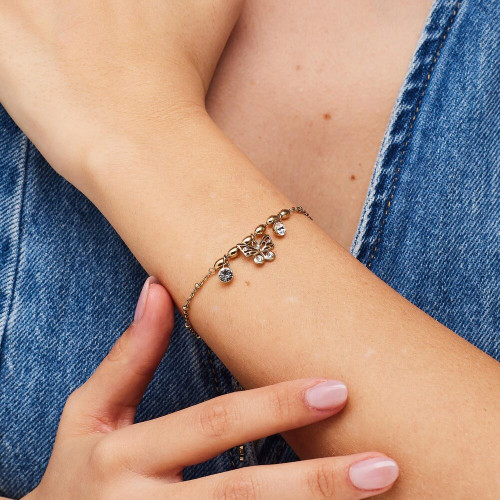 Štýlový náramok z chirurgickej ocele Brosway CHAKRA BHKB268