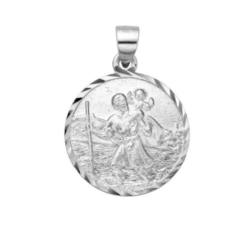 Strieborný prívesok a retiazka Svätý Krištof 31244001