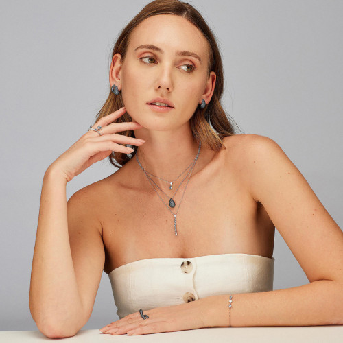 Náušnice Brosway Fancy Cloud Light Blue FCL115