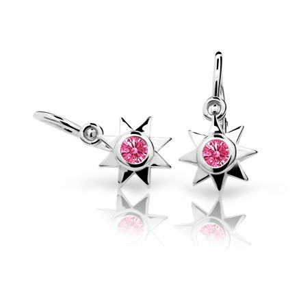 Detske naušnice zlaté C1995B-Tcf Red