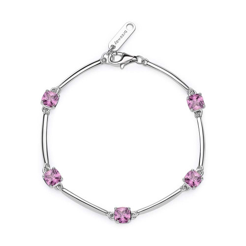 Náramok so zirkónmi Brosway Fancy Vibrant Pink FVP05
