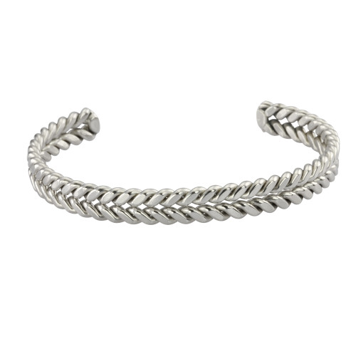Náramok bangle z chirurgickej ocele MBSG01ST
