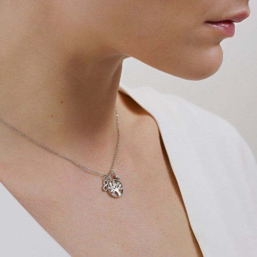 Elegantný náhrdelník Brosway Chakra BHKL01 - Strom života
