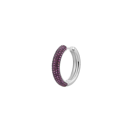 Strieborná náušnica Brosway Fancy Passion Ruby FPR125- 1 Ks